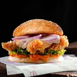 Fried Chicken Strips Burger