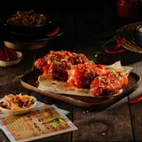 Korean Hot n Spicy Chicken Wings - 4 Pcs