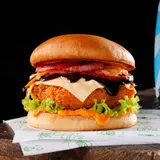 Zesty BBQ Paneer Burger