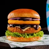 K-Star Cheese Rings Veg Burger