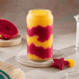 Mango dragonfruit smoothie
