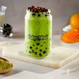 Mango Matcha Bubble Tea
