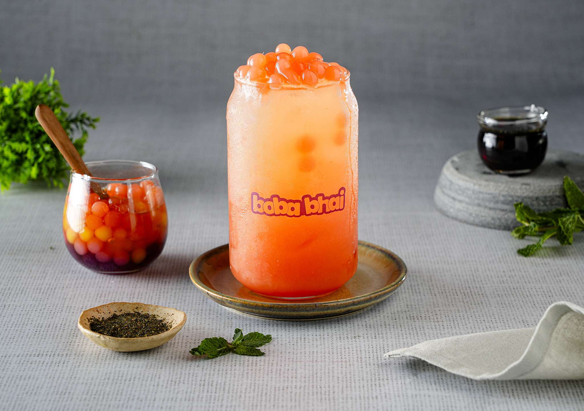 Irish Iced Tea with Bubbles