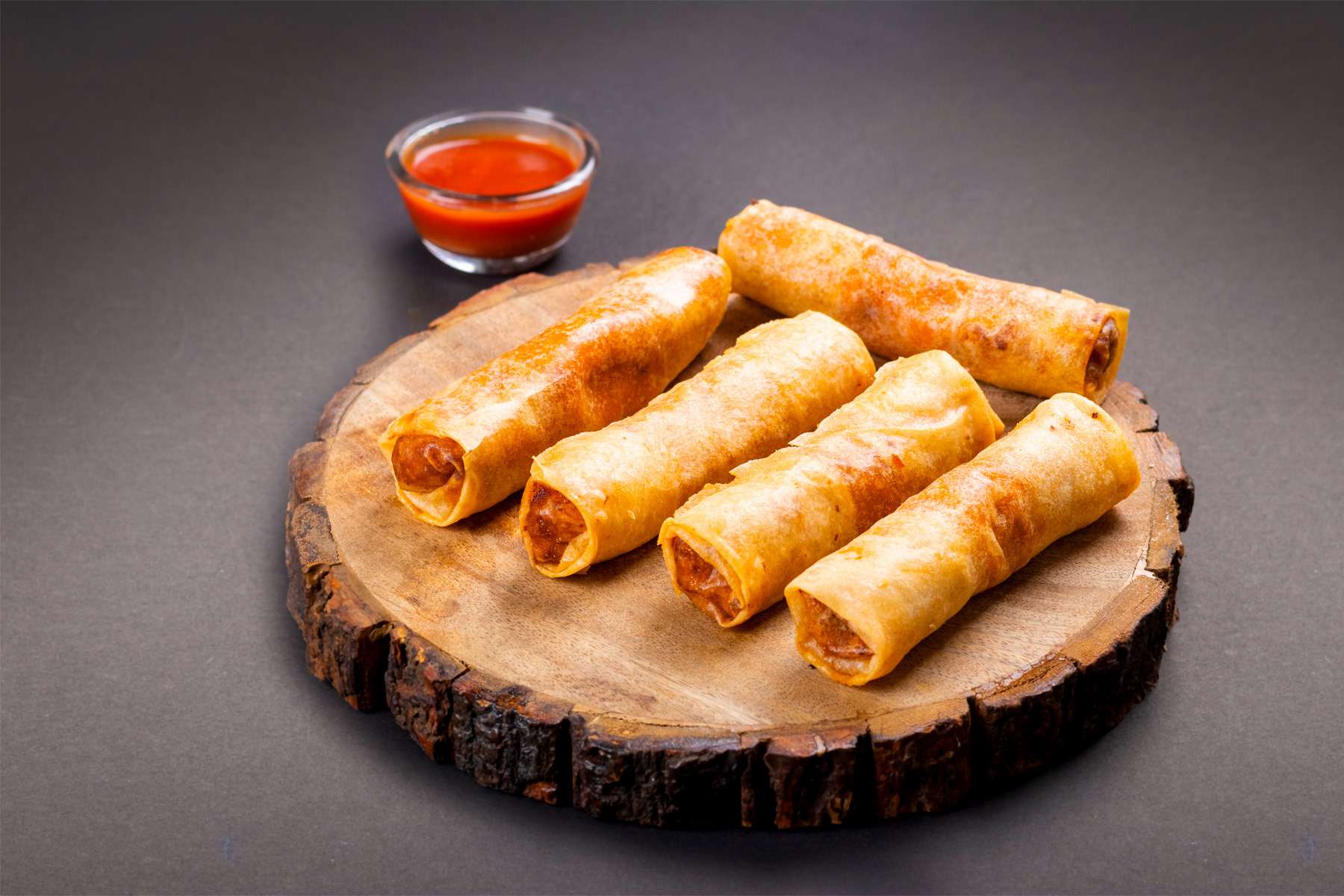 Chicken Spring Rolls - 4 Pcs