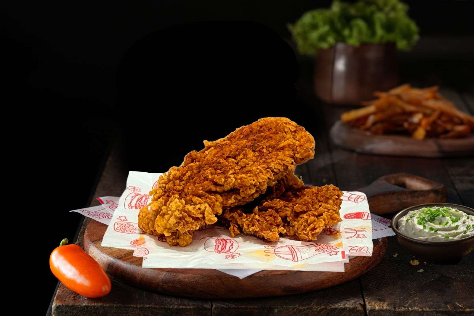 Crispy Fried Chicken Fillet