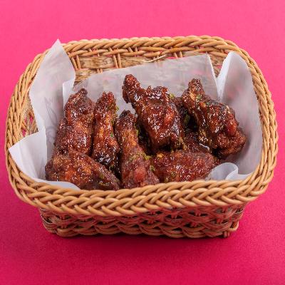 Korean BBQ Chicken Wings (4 Pcs)