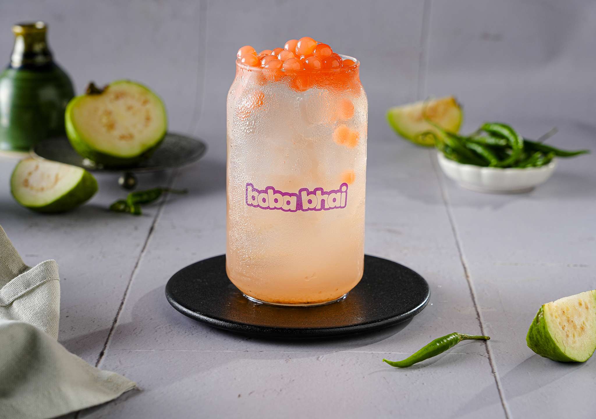 Chili Guava with Popping Bubbles
