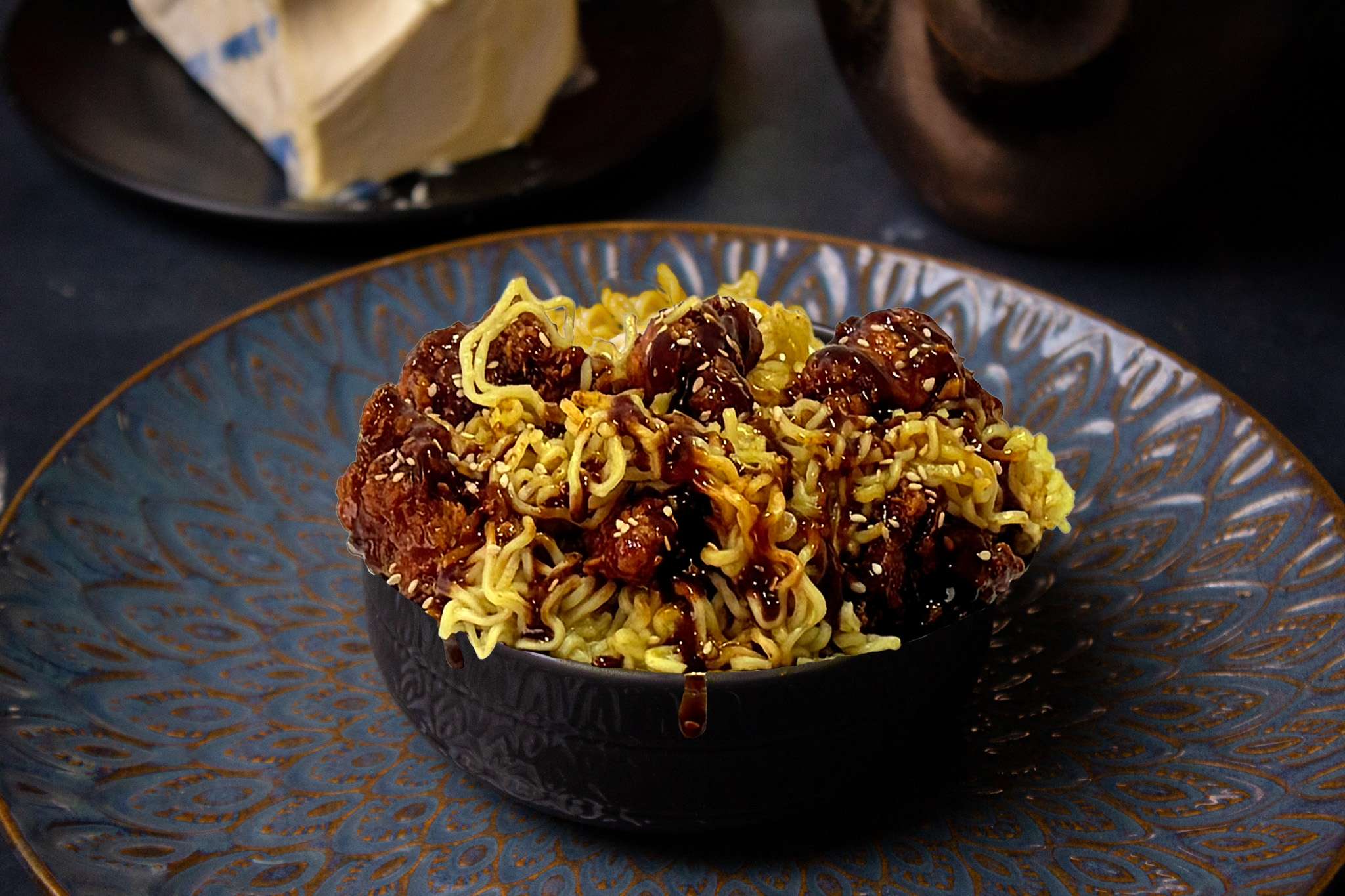 Ganjang Honey Soy Korean Chicken Maggi