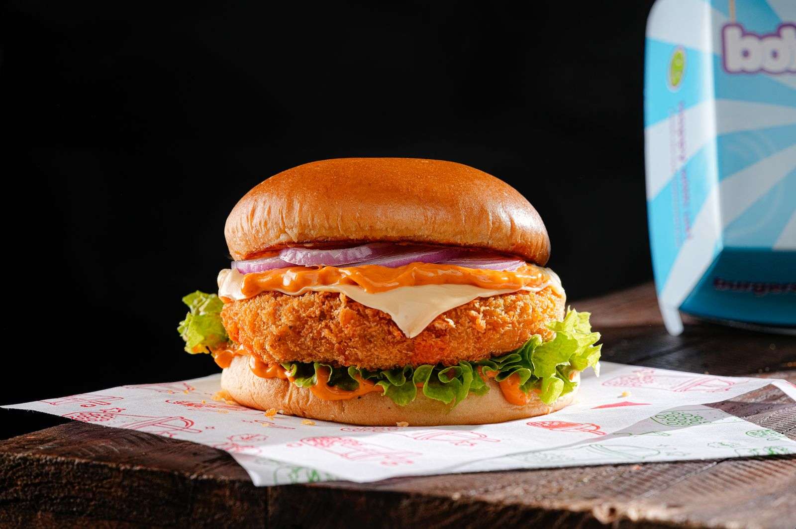 Crispy Chicken Burger (VR)