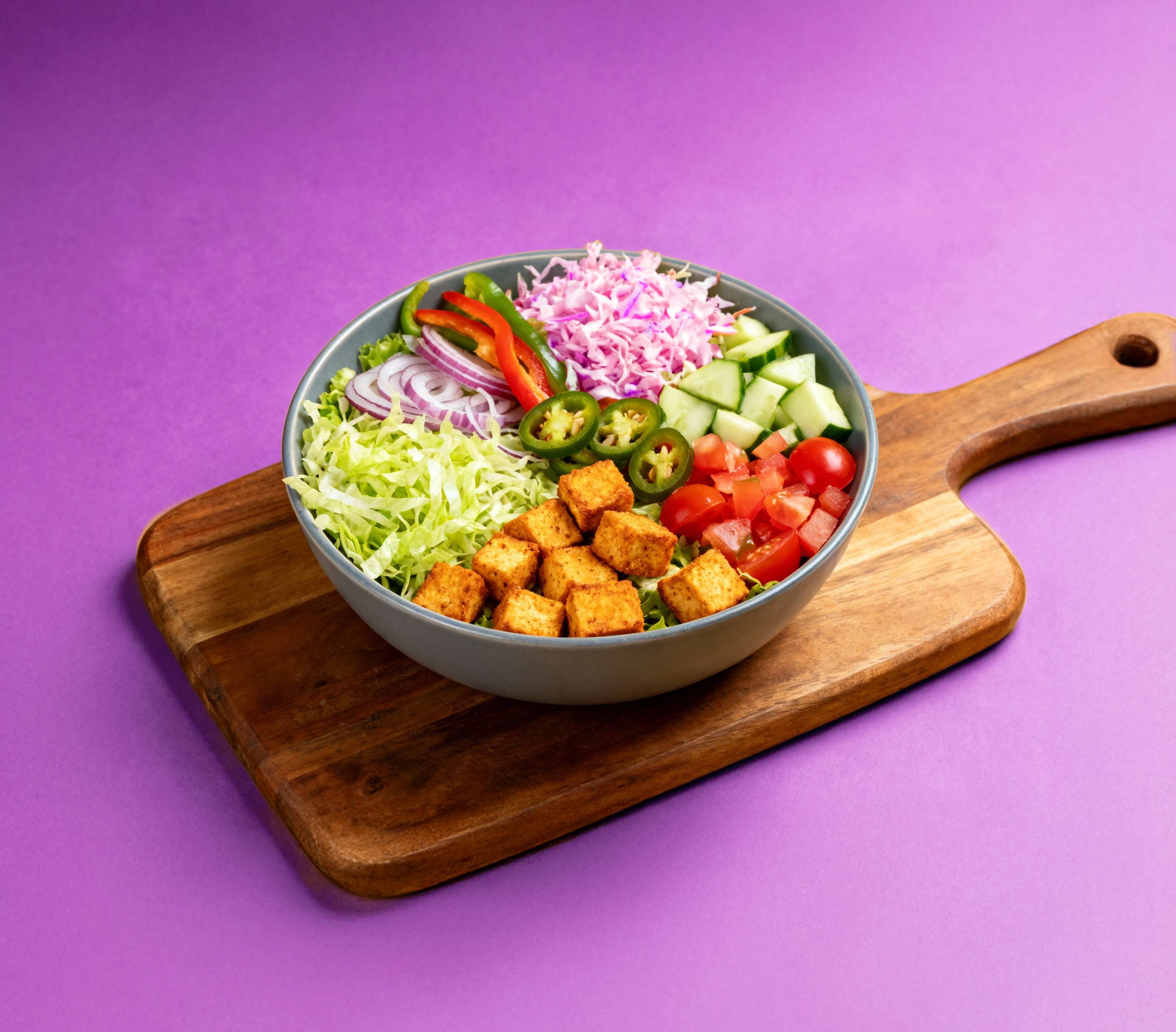 K-Paneer Protein Salad