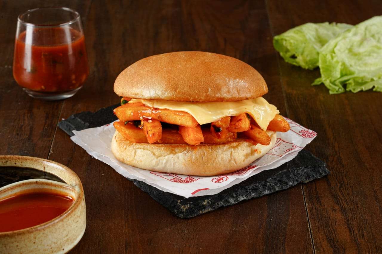 Chip Bap (Brioche Bun with Honey Sriracha Fries & Cheese)
