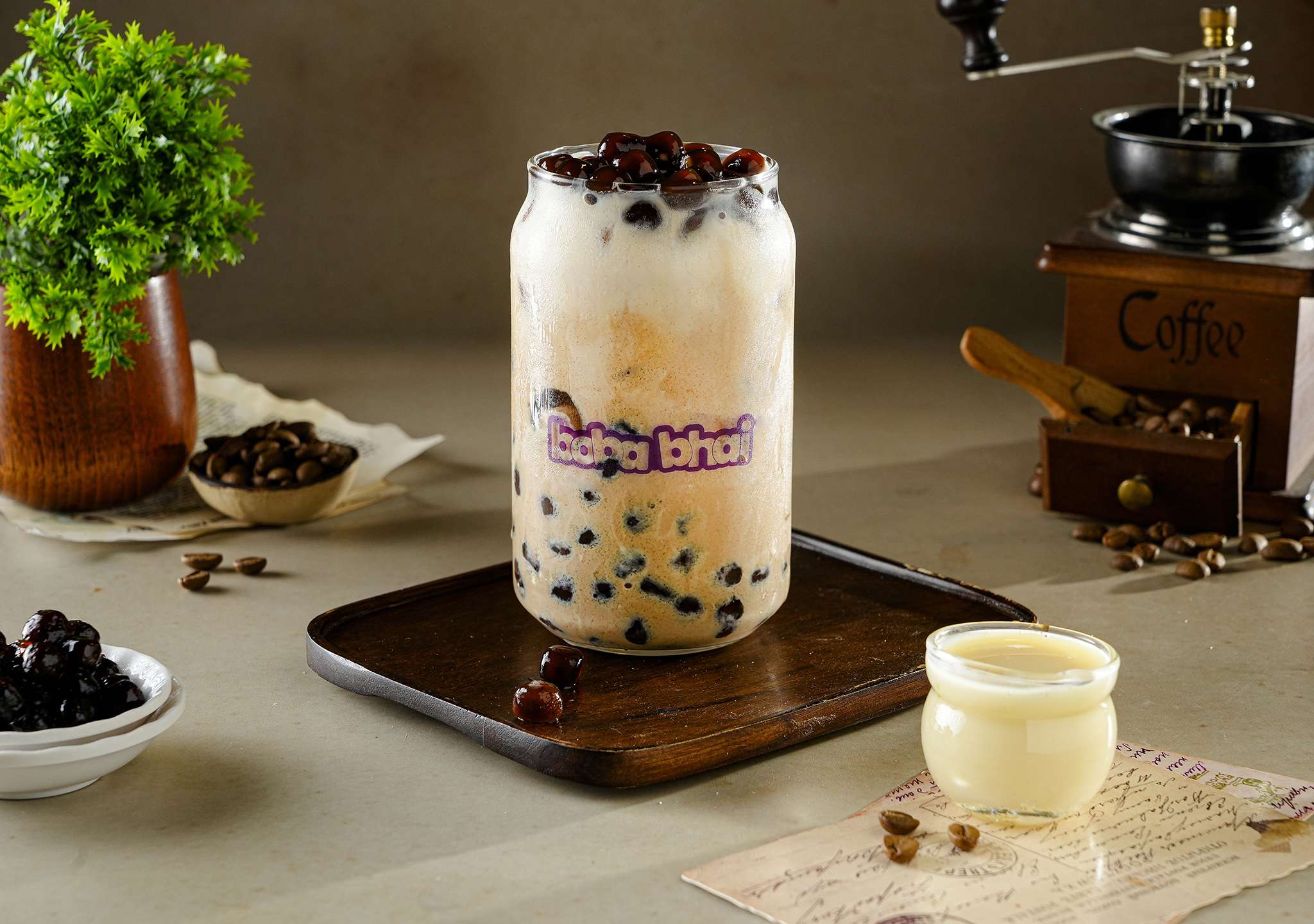 Irish Cold Coffee with Boba