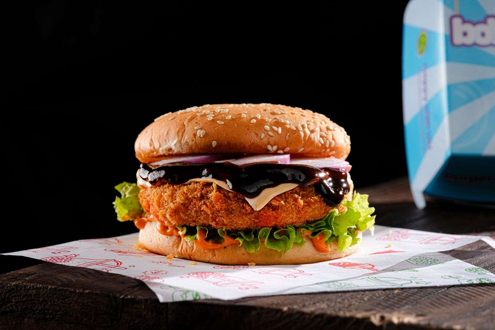 Classic BBQ Chicken Burger (VR)