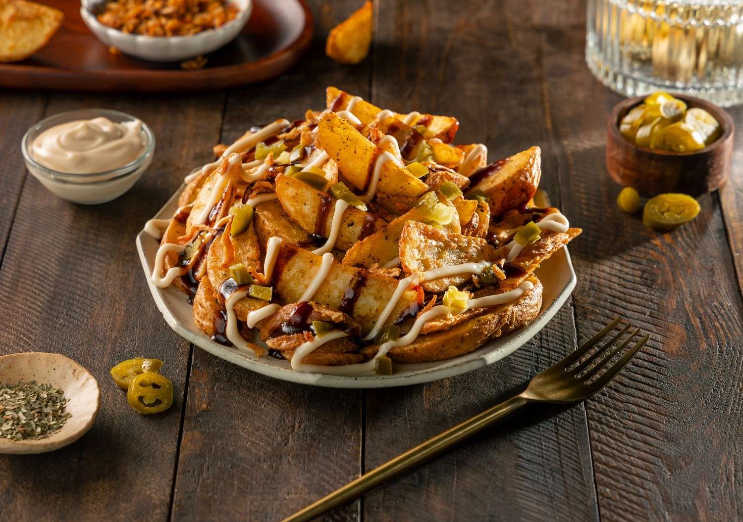 Loaded Potato Wedges