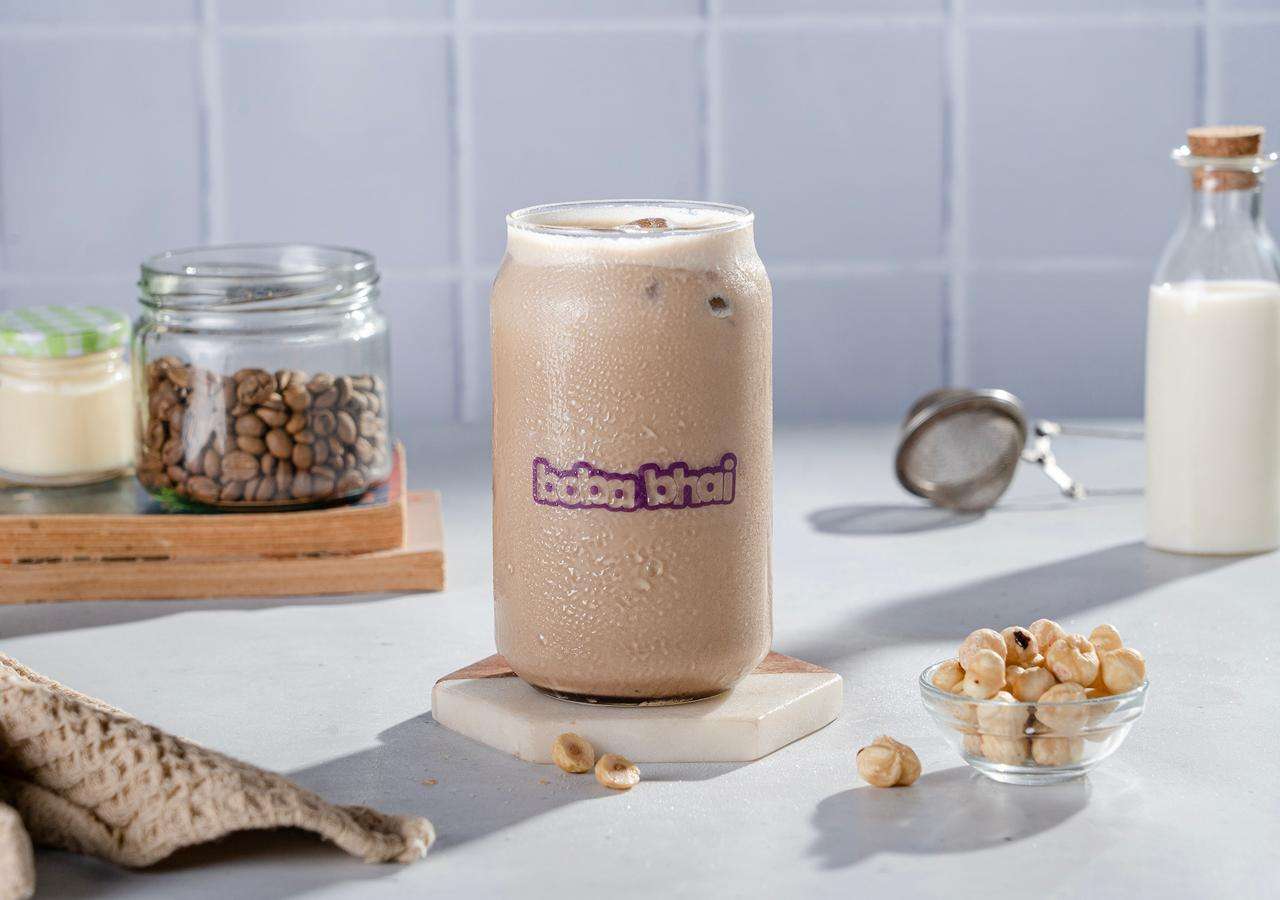 Hazelnut Cold Coffee without Boba