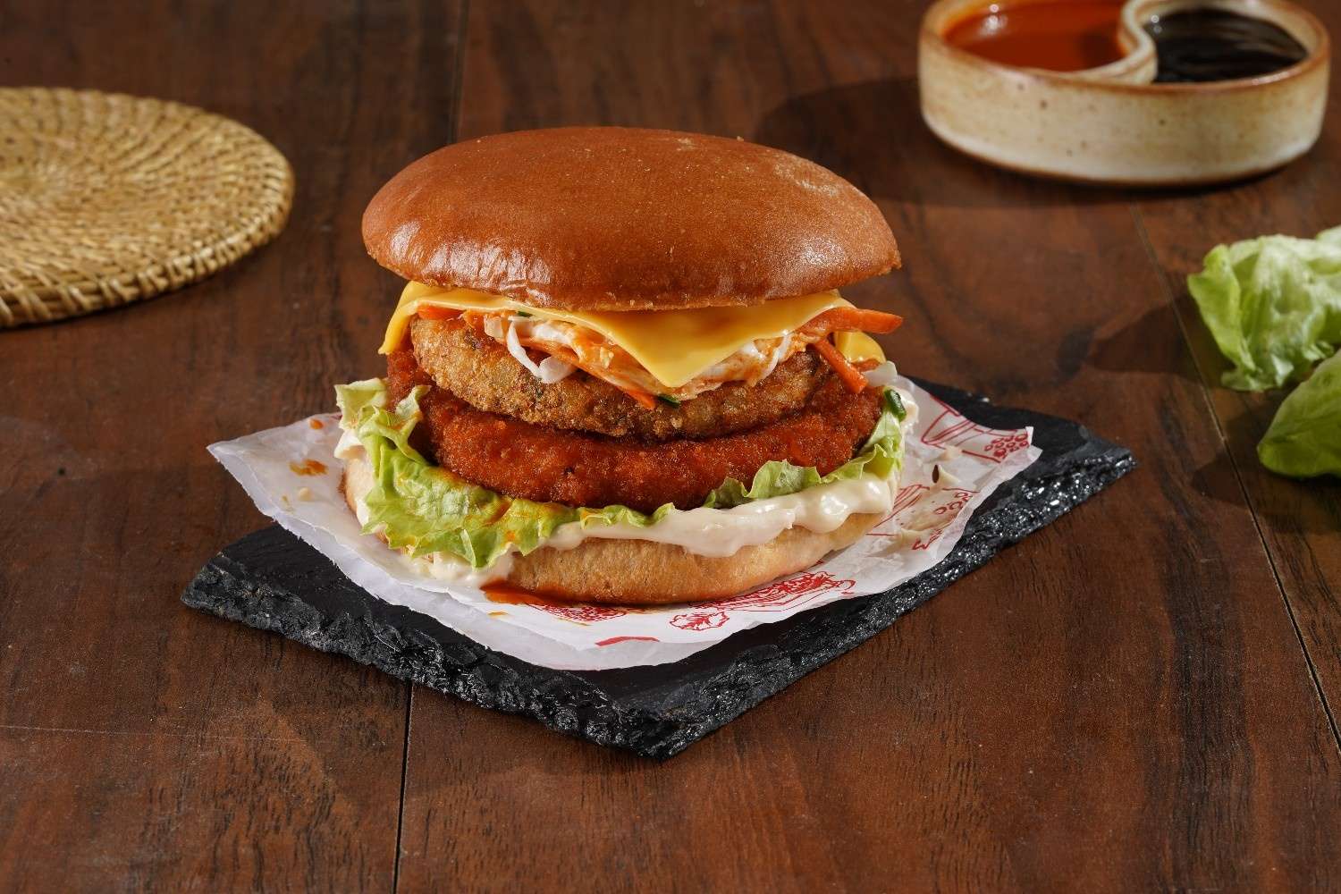 Veggie Breakfast Burger