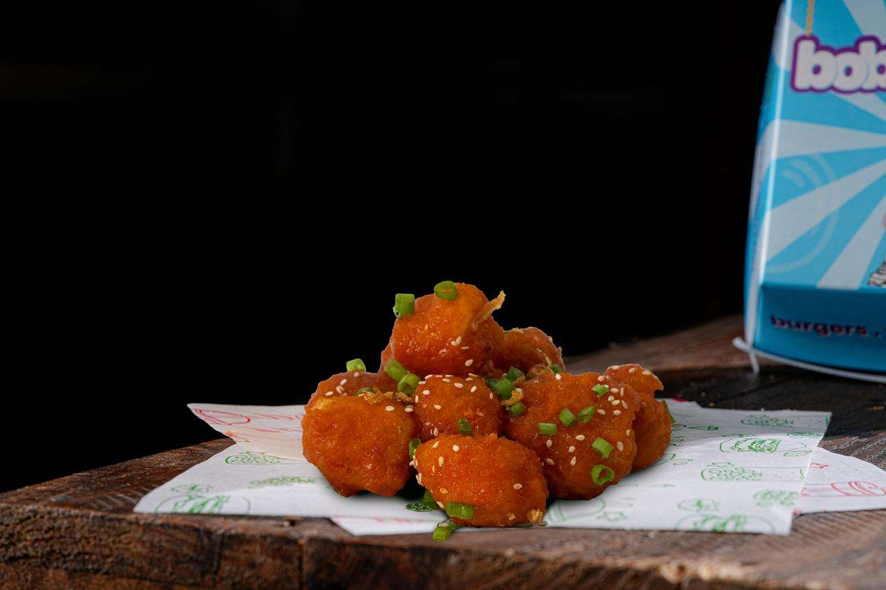 Dakgangjeong -Korean Spicy Honey Gochujang Fried Paneer (10 Pcs)