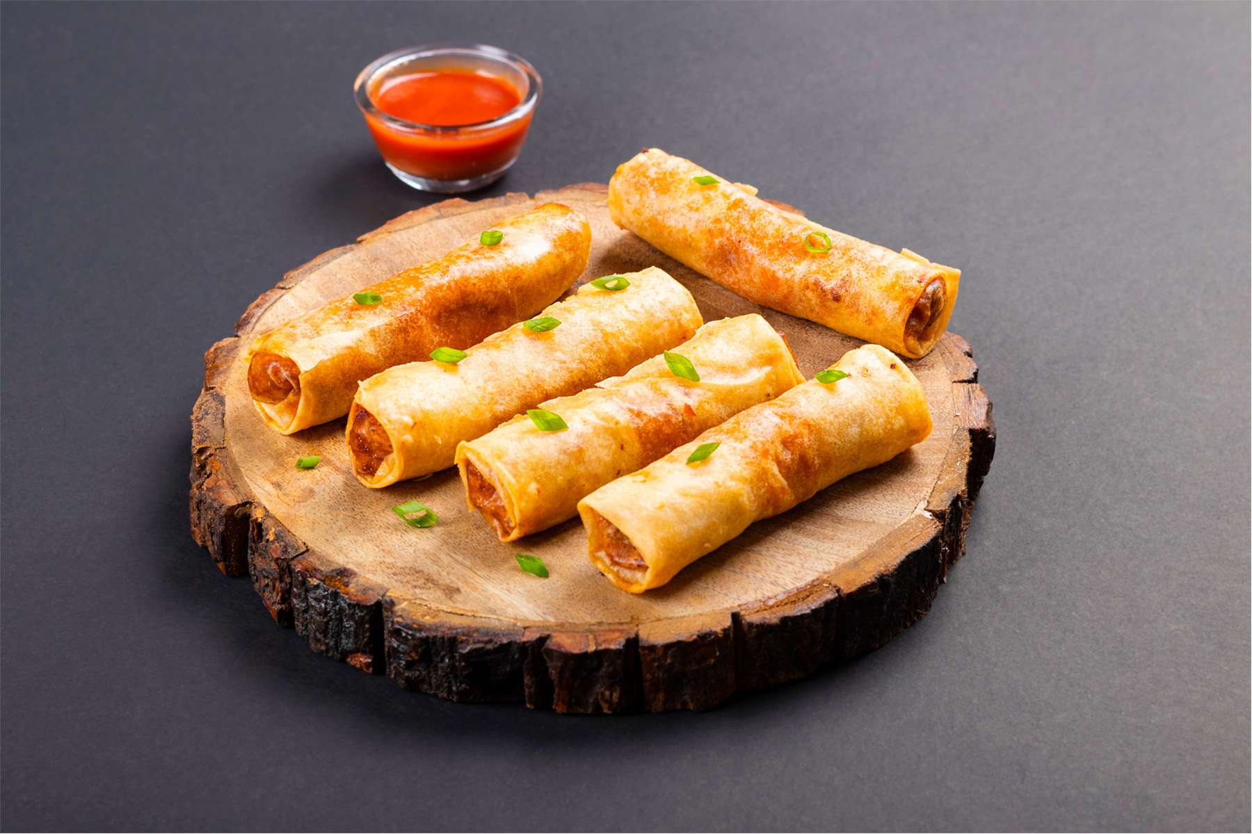 Veg Spring Rolls 3 Pcs