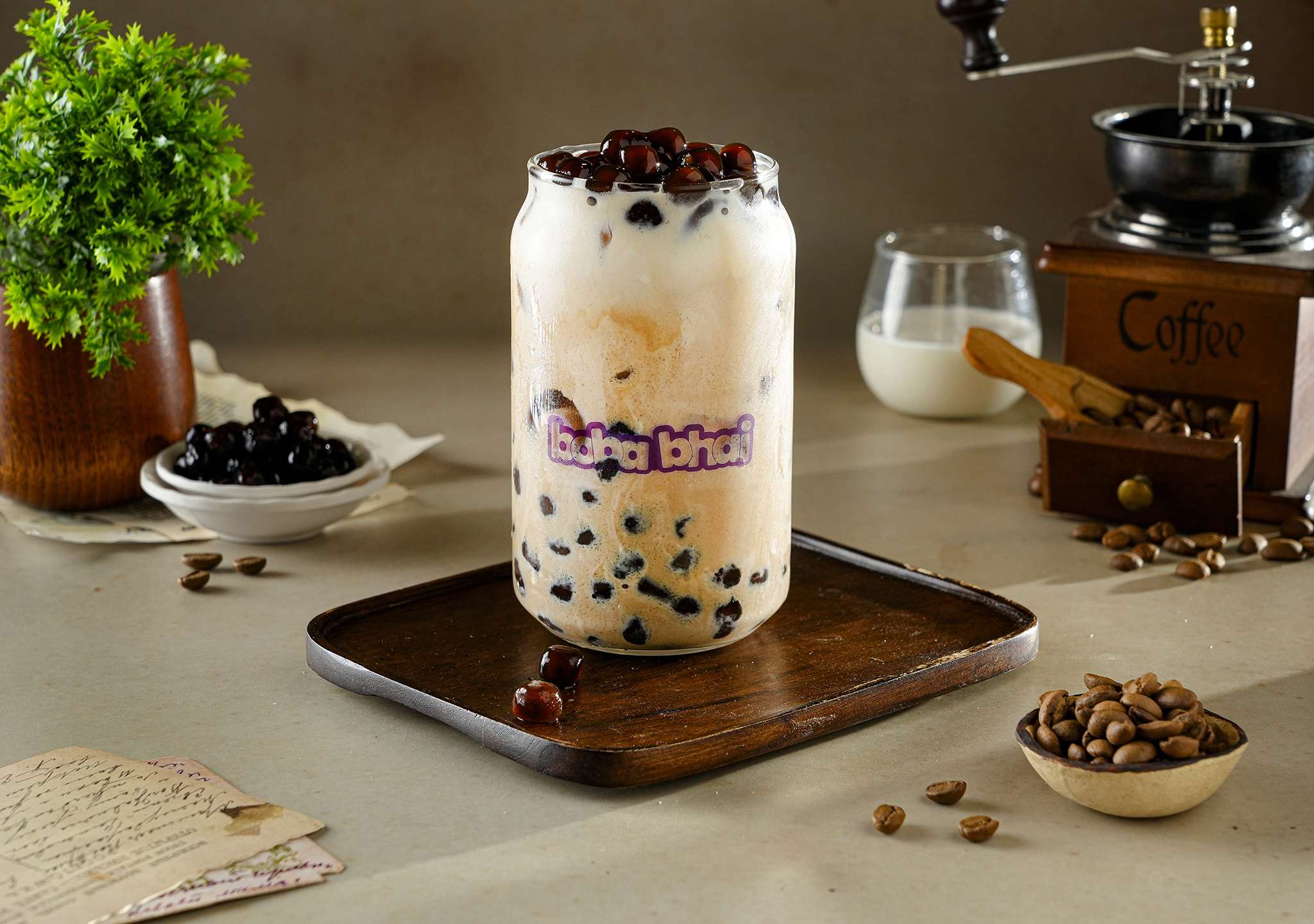 Classic Cold Coffee with Boba