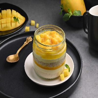Mango Jar Cake