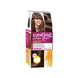 LOREAL CREME GLOSS 400 DARK BROWN SMALL