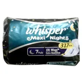 WHISPER MAXI NIGHT XL+ 7 PADS