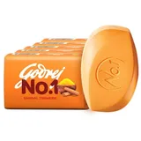 GODREJ NO1 SANDAL TURMERIC NATURAL OIL SOAP 5*100G