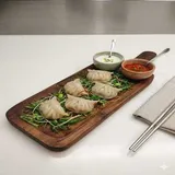 VEG MOMOS WITHOUT SOUP