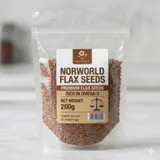 NORWORLD FLAX SEEDS 200G