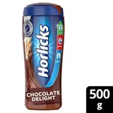 HORLICKS CHOCOLATE DELIGHT FLAVOUR 500G PACK