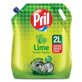 PRIL LIQUID LIME GREASE FIGHTER POUCH 2 LTR