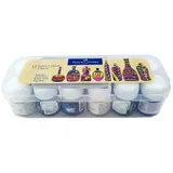 FABER CASTELL 12 FABRIC COLOUR CLASSIC 6N