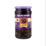 OLICOOP BLACK OLIVE SLICED 450G