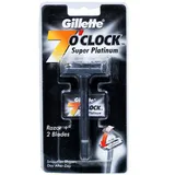 GILLETTE 7OCLOCK SUPER PLATINUM RAZOR 99