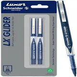 LUXOR INK ROLLER PEN 2PCS SET