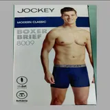 JOCKEY BOXER BRIEF L BROWN 8009 2PCS