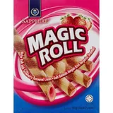 SAPPHIRE MAGIC ROLL STRAWBERRY FLAV. 100G