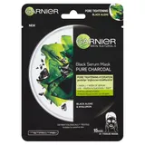 GARNIER BLACK SERUM MASK PURE CHARCOAL 28G