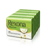 REXONA COCONUT & OLIVE 4*100GM SOAP SET