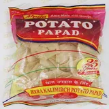 AHUJA JEERA KALI MIRCH POTATO PAPAD 100G