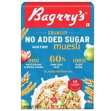 BAGRRYS CRUNCHY NO ADDED SUGAR MUESLI 500GM