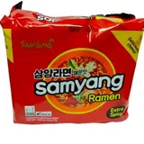 SAMYANG RAMEN EXTRA SPICY NOODLE 120G