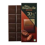 CADBURY BOURNVILLE INTENSE 70% DARK  80G