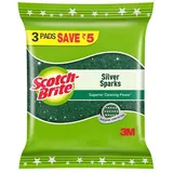 SCOTCH BRITE SILVER SPARKS 3PADS