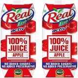 REAL ACTIV 100% APPLE JUICE 1 LTR
