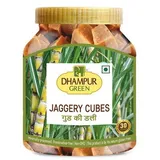 DHAMPUR GREEN JAGGERY CUBES 650G