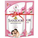 SANTOOR HANDWASH MILD BUY1GET1 FREE 180ML+180ML