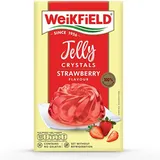 WEIKFIELD JELLY CRYSTALS STRAWBERRY 90GM