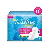 STAYFREE SSCURE XL ULTRA THIN 6 PADS