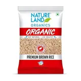 NATURE LAND ORGANIC BROWN RICE PREMIUM 1KG